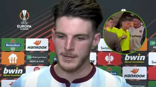 Declan Rice makes some serious allegations