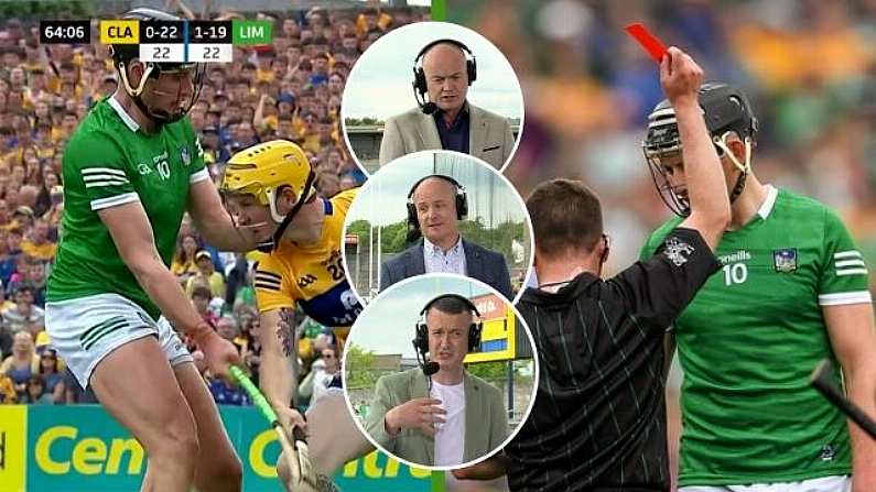 Cusack Has Little Sympathy For Gearoid Hegarty After Red Card