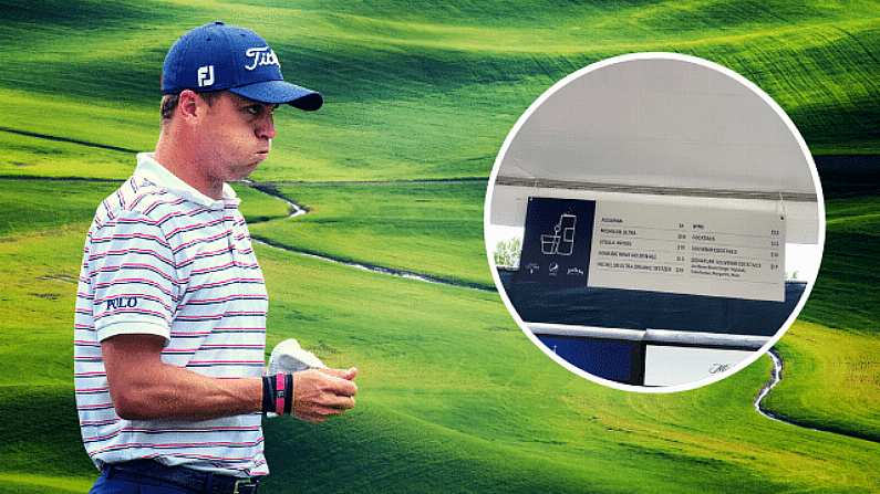 Justin Thomas Calls Out Scandalous PGA Championship Food & Drink Prices