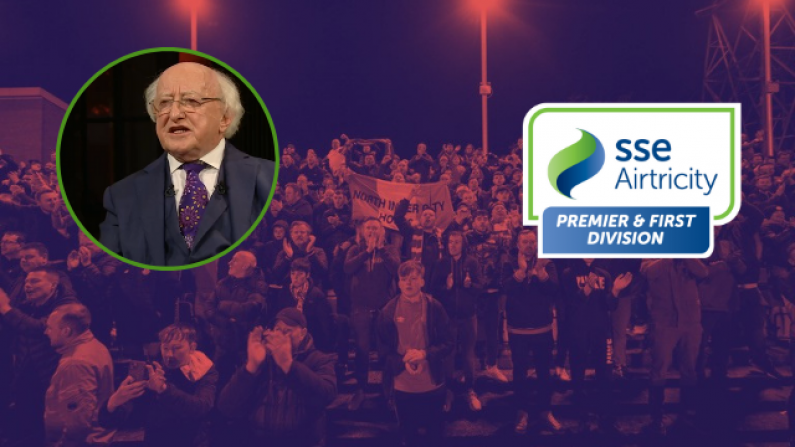 Michael D. Higgins Gives Rallying Cry For League Of Ireland On Late Late