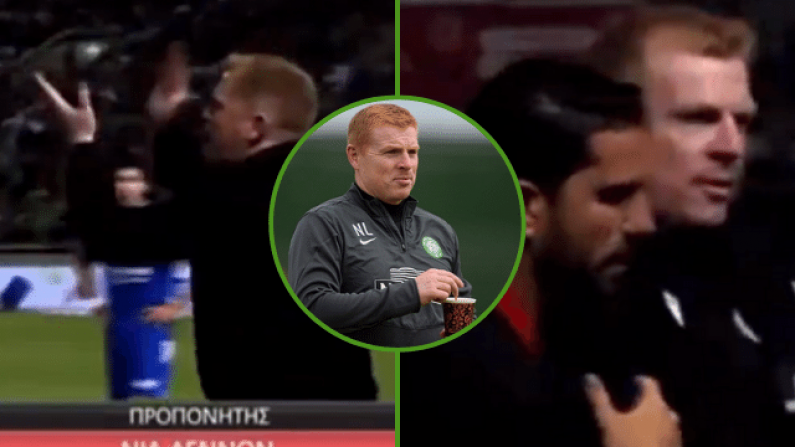 Watch: Neil Lennon Had Furious Reaction To Being Sent Off In Cypriot Cup Final