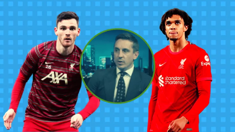 Andy Robertson Admits Throwing Digs At Alexander-Arnold Over Gary Neville Comment