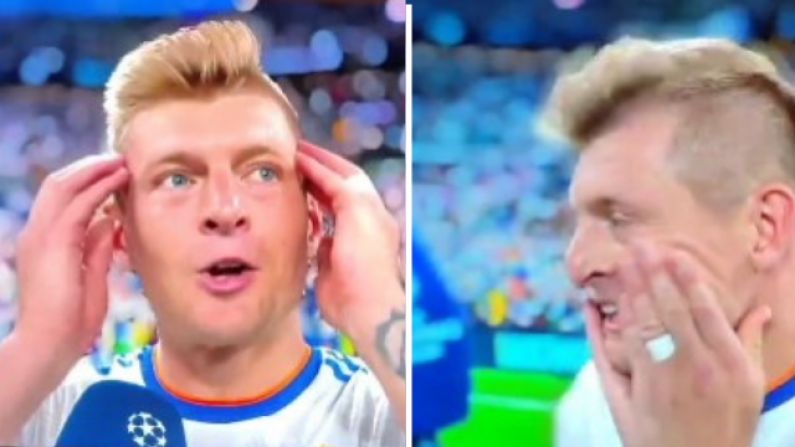 Toni Kroos Walks Out On Post-Match Interview Over 'Bullshit' Questions