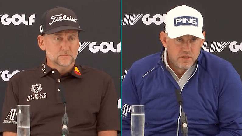 Poulter & Westwood Refuse To Answer Entirely Fair Moral Questions On LIV Golf