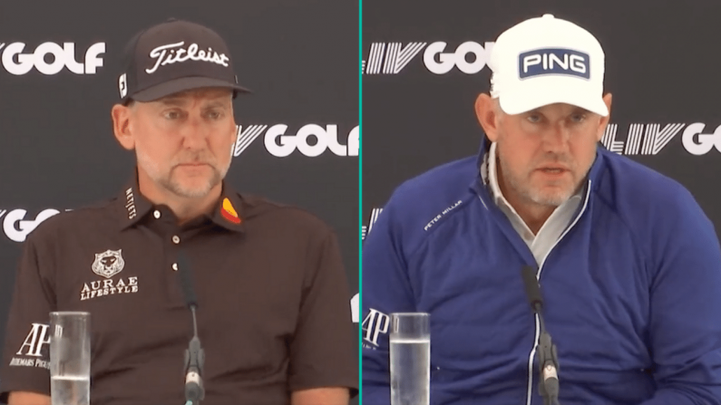 Poulter & Westwood Refuse To Answer Entirely Fair Moral Questions On LIV Golf