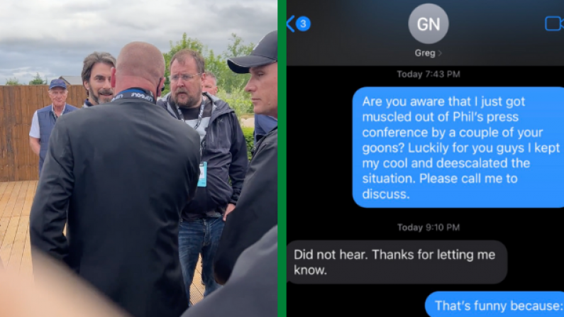 Golf Journo Shares Incredible Text Exchange With Greg Norman At LIV Golf London Event