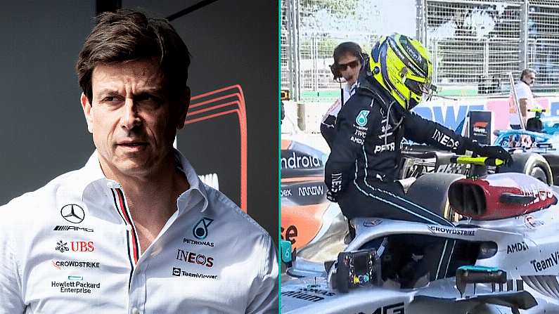 Toto Wolff Apologises To Lewis Hamilton Over Radio For 'Shit Box' Mercedes Car