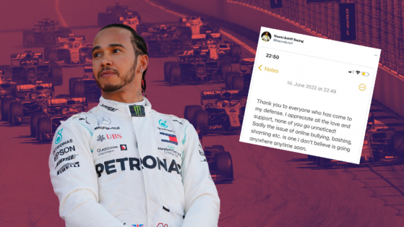 Lewis Hamilton Strongly Defends F1 Pundit Naomi Schiff After Online Abuse