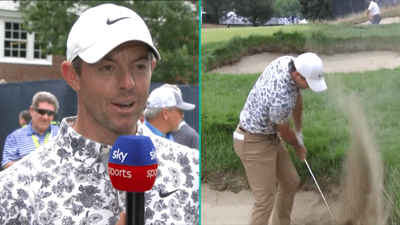 Rory McIlroy Has No Regrets After Taking Out Frustration On US Open Bunker