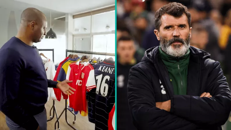 Patrick Vieira Couldn't Resist Cheeky Roy Keane Dig When Looking Back At Rivalry