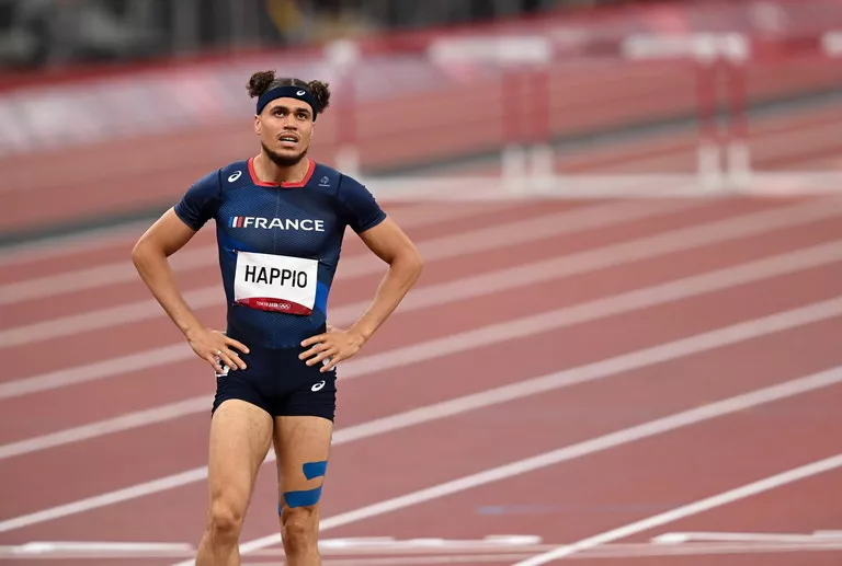 wilfried happio 400m hurdles assault