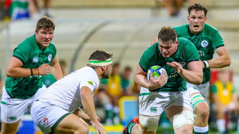 A Sloppy Ireland U20s Are Defeated By Baby Boks In Italy