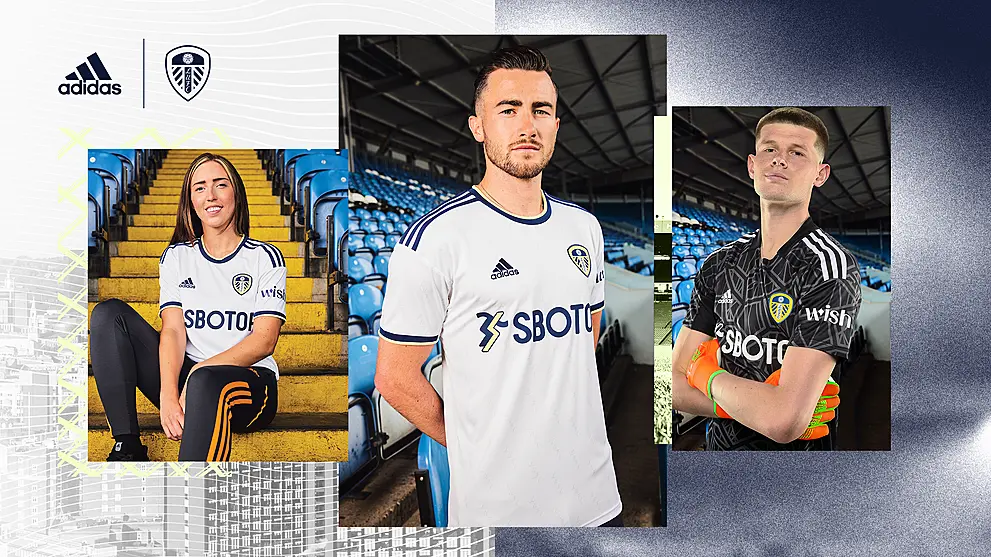 Leeds United home kit 22/23