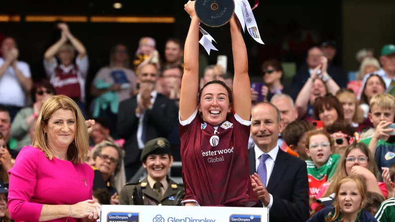 Galway Squeeze Cork Past In Enthralling All Ireland Intermediate Camogie Final