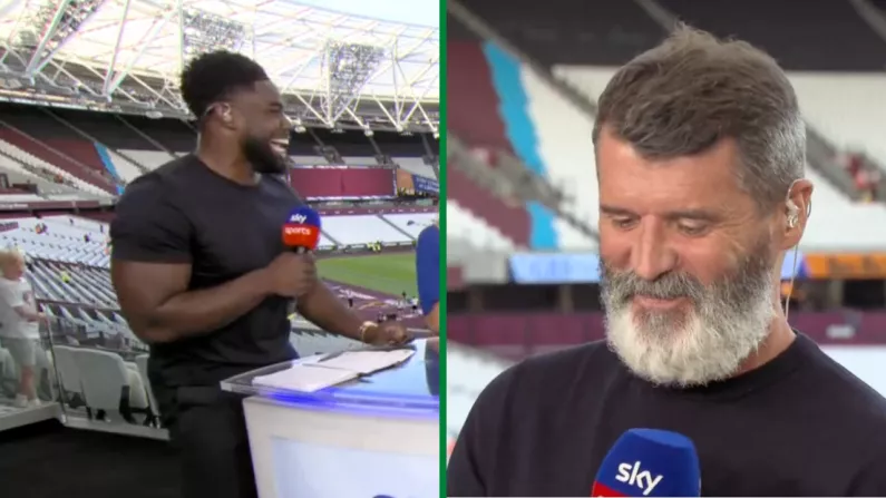 Micah Richards Couldn't Resist A Cheeky Dig At Roy Keane After Haaland Debut