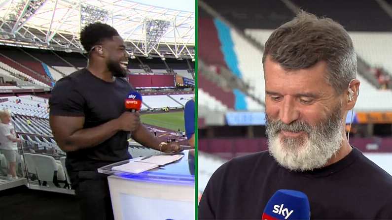 Micah Richards Couldn't Resist A Cheeky Dig At Roy Keane After Haaland Debut