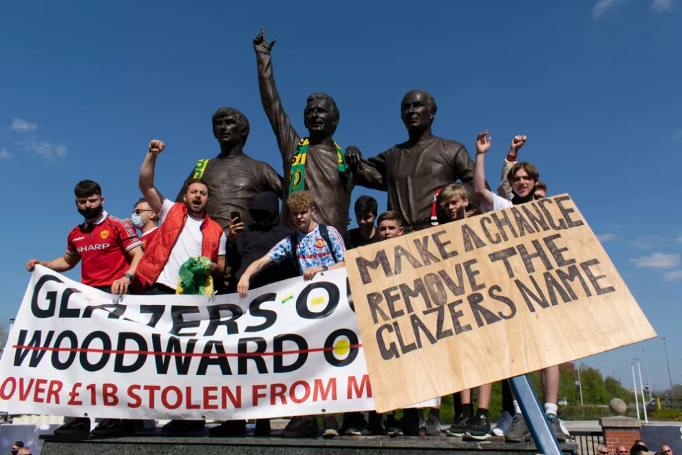 Glazers Out protests Old Trafford