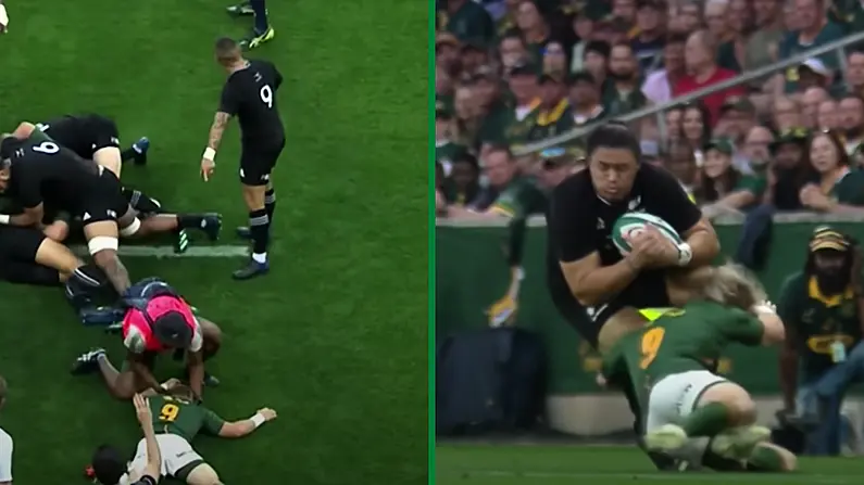 All Blacks Scrumhalf Showed Incredible Reactions After Horror De Klerk Injury