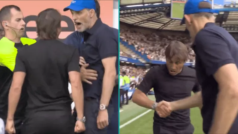 Antonio Conte & Thomas Tuchel Butted Heads During Feisty Chelsea-Spurs Contest