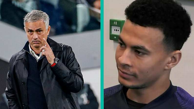 It Looks Like Dele Alli Didn't Heed The Words Of Jose Mourinho