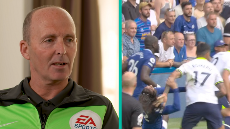 Mike Dean Admits He Made A Mistake On VAR With Cucurella Hair Pull