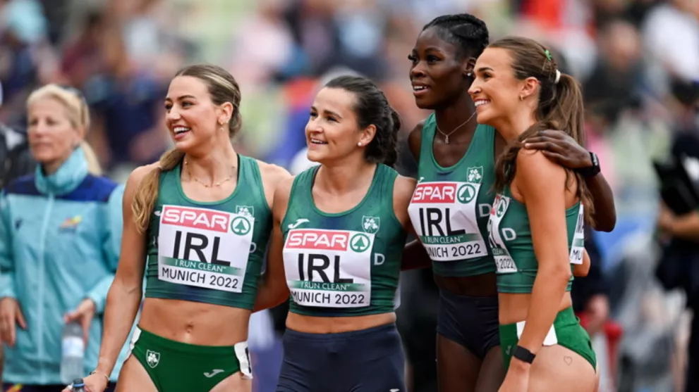 Rhasidat Adeleke helps secure Ireland's place in 4x400m relay final