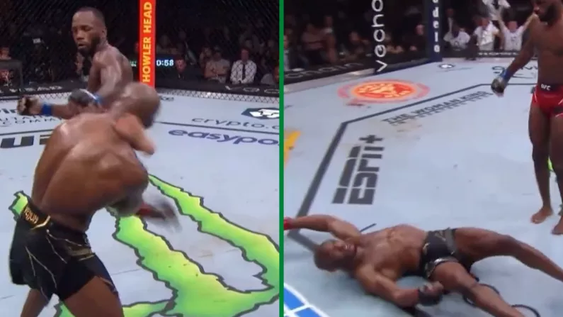 Watch: Leon Edwards' Devastating KO Of Kamaru Usman At UFC 278