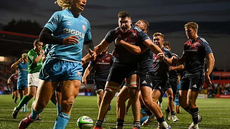 Fresh From His Leaving Cert, Ruadhan Quinn Scored A Fantastic Try On Munster Debut