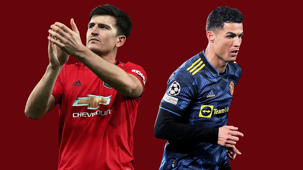 Harry Maguire Cristiano Ronaldo