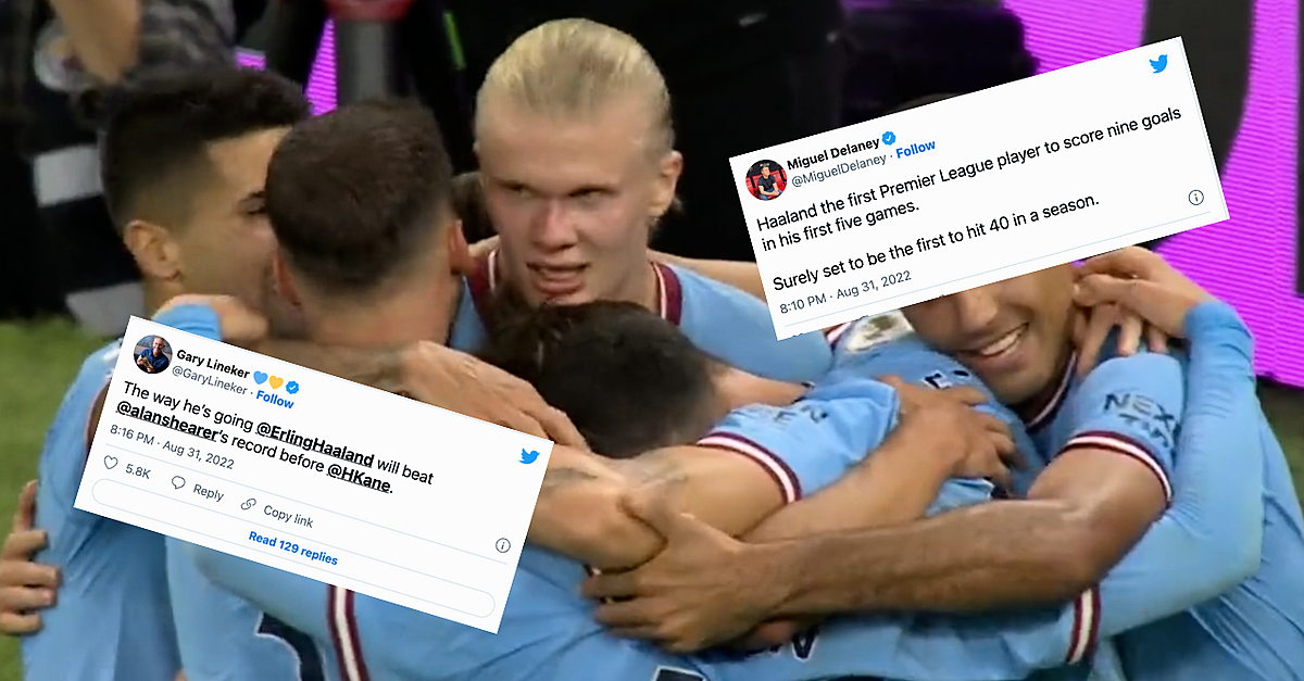 The Best Twitter Reaction After An Incredible Erling Haaland The Best Twitter Reaction After An Incredible Erling Haaland