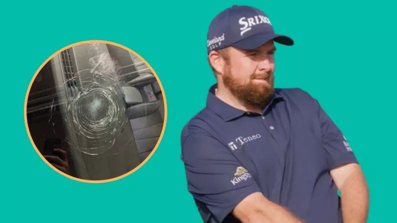 Shane Lowry Steps In After Pro-Am Partner Smashes Windscreen With Shank