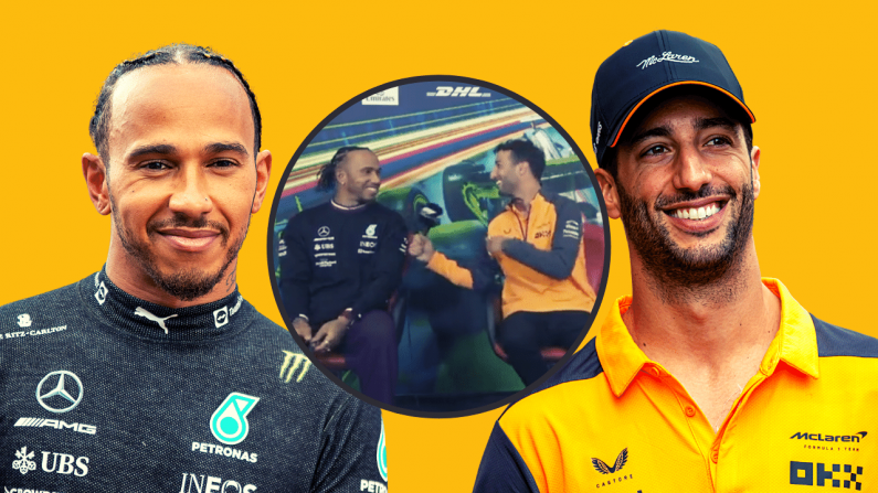 F1 Fans Will Love Lewis Hamilton's Answer When Asked About Daniel Ricciardo Future