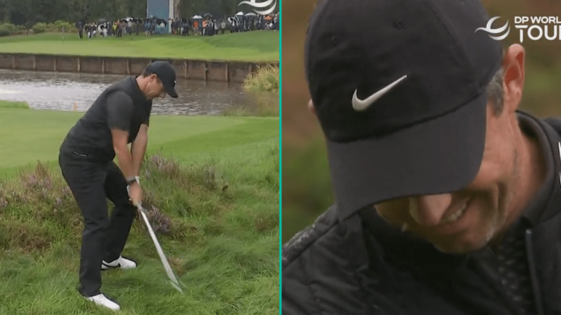 Watch: Rory McIlroy Could Only Laugh After Horror Shot At Wentworth