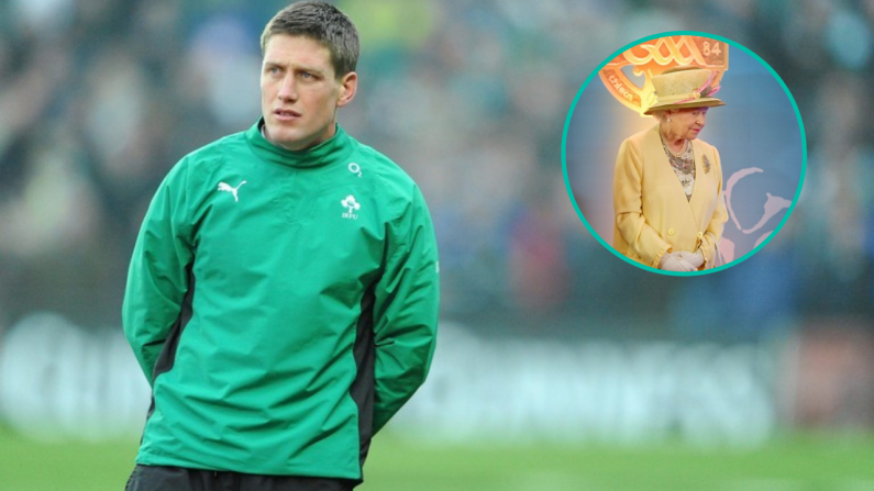 Ronan O'Gara's Famous Photograph With The Queen Was Widely Misunderstood