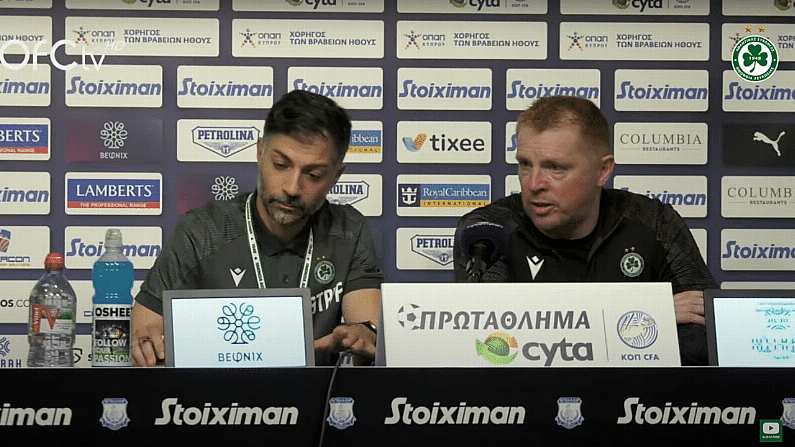 Neil Lennon Tears Into Cypriot Journalist For Question After Latest Omonia Loss