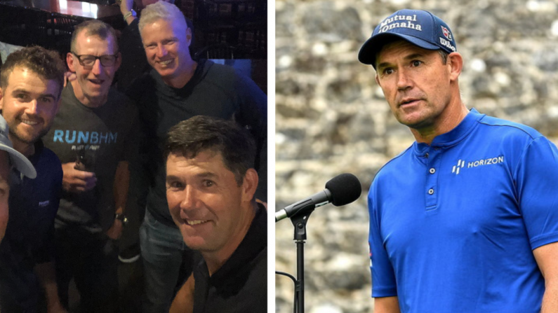 Padraig Harrington Pays Off Entire Bar Tab for 40 Caddies