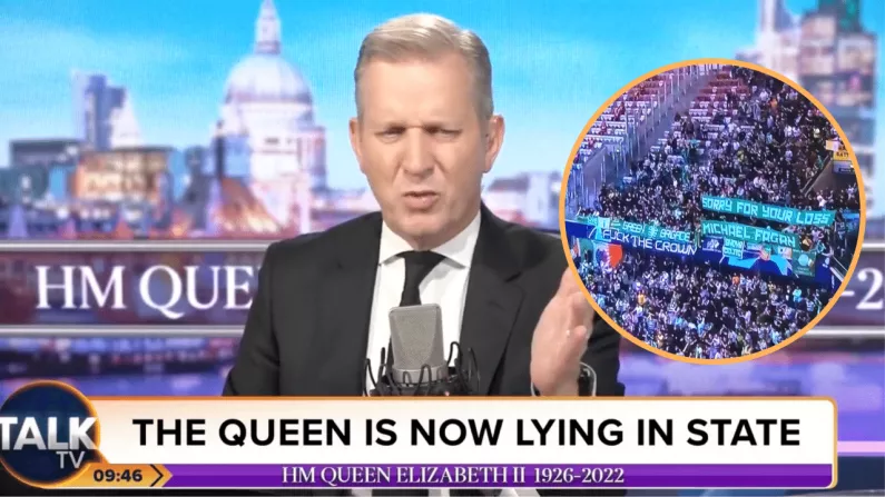 Jeremy Kyle Slams Celtic Fans For 'Disgusting' Banner About British Monarchy