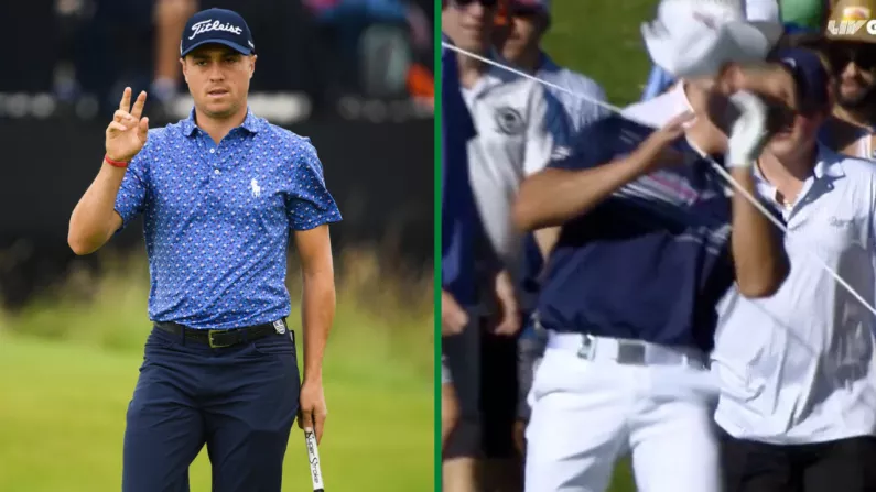 Justin Thomas Throws Dig At DeChambeau After Gallery Rope Incident At LIV Tournament