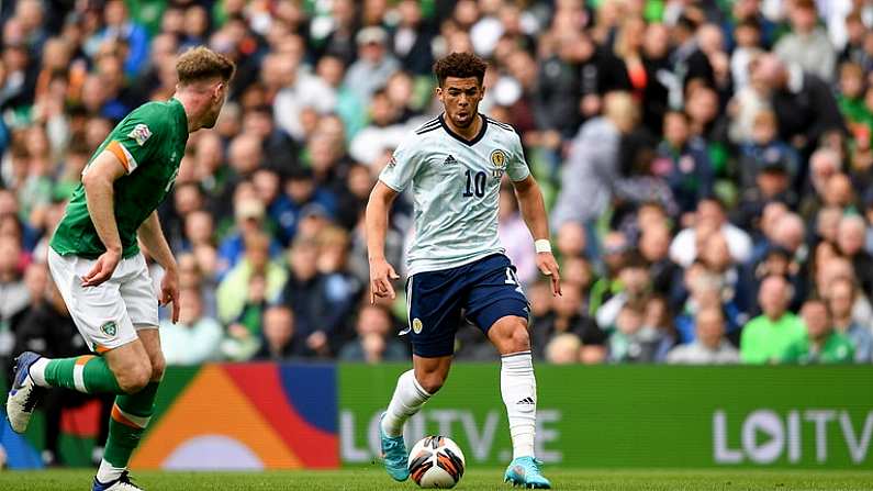 Fighting Words From Scotland's Che Adams Ahead Of Ireland Showdown