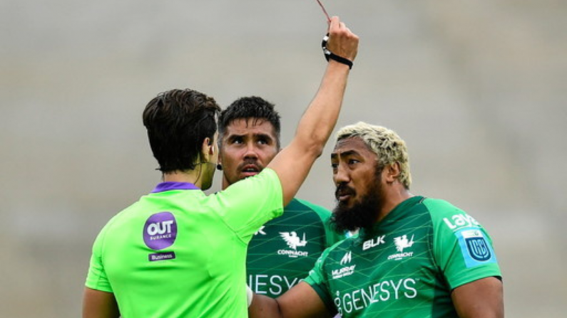 Bundee Aki Criticised For 'Aggressive' Reaction After Red Card Incident