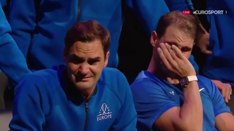Trick Shots And Tears For Roger Federer's Farewell To Tennis