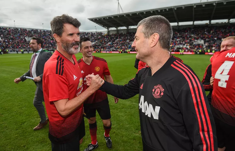 Roy Keane Denis Irwin 2018