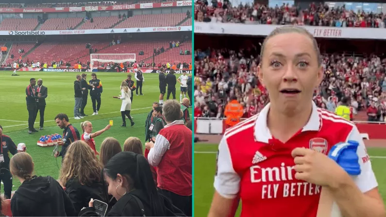 Beth Mead Couldn't Help But Poke Fun At Katie McCabe After Arsenal's Big Derby Win