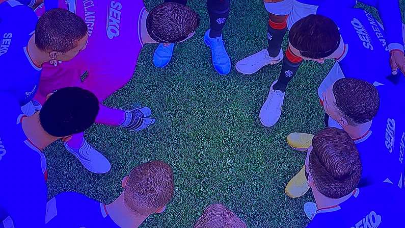 Rangers Shown In Celtic Huddle In FIFA 23