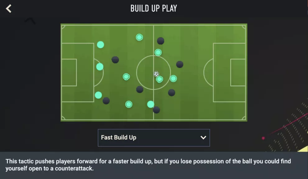 FIFA 23 offensive style