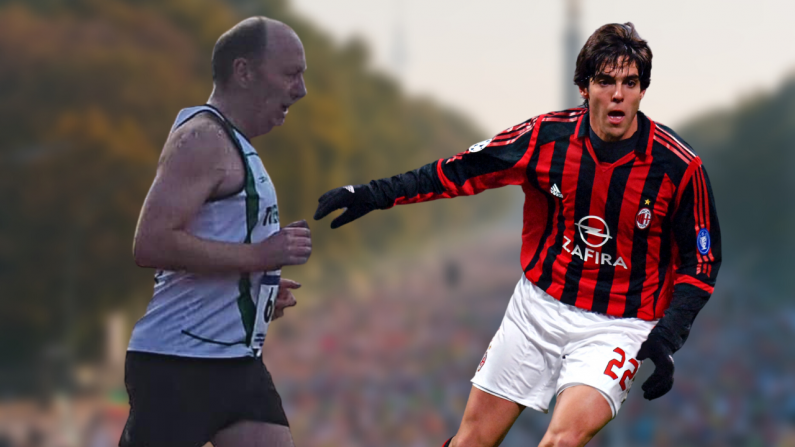 Corkman Got Fist Bump From Kaka As He Passed Him During Marathon