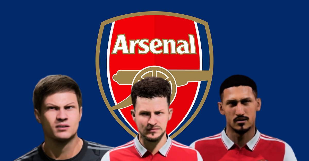 PES 2016 Arsenal FC (North London) Player Faces & Overall Rating 