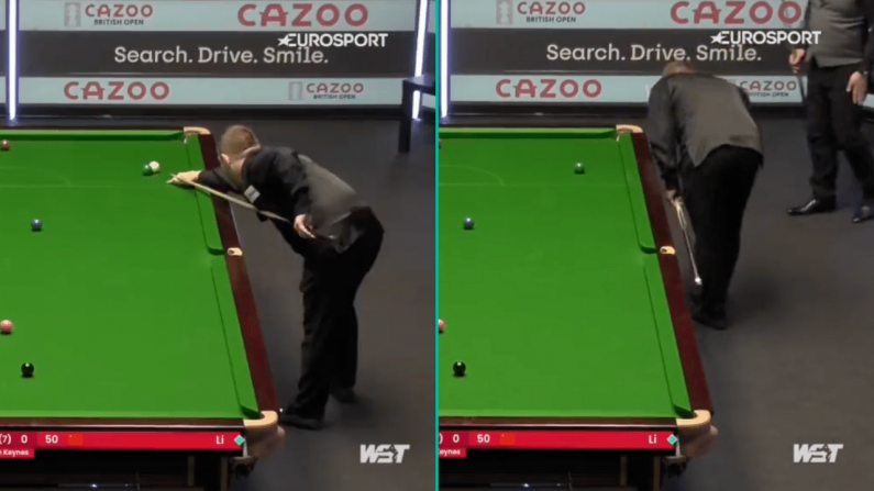 Watch: Mark Allen Plays Frankly Ridiculous Escape Shot At British Open