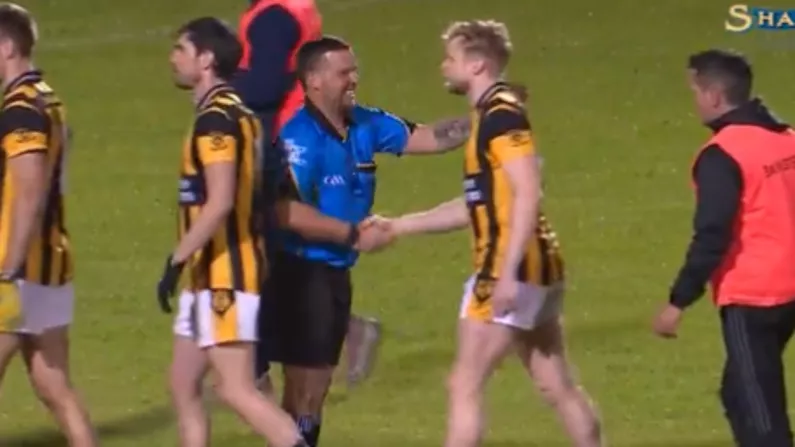 New Handshake Routine At Wexford Club GAA Game Is Brilliant To See