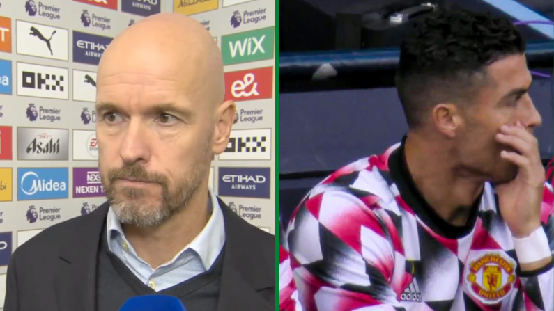 Erik Ten Hag Shockingly Admits He Didn't Use Ronaldo 'Out Of Respect'
